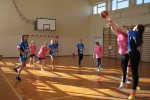 Zawody gminne w mini-koszykówce dziewcząt