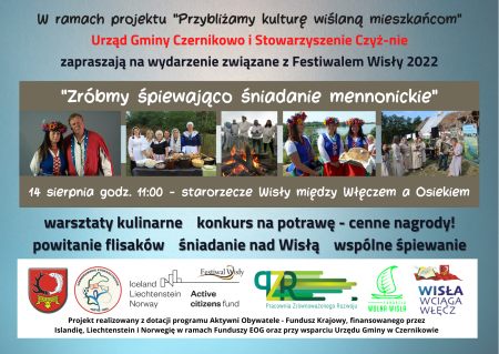 Plakat Śniadanie u mennonitów