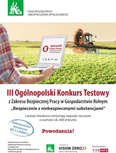 Plakat konkurs testowy 2022