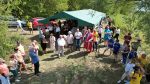 Przystanek we Włęczu na bindudze podczas Festiwalu Wisły