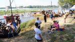 Przystanek we Włęczu na bindudze podczas Festiwalu Wisły