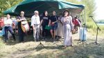 Przystanek we Włęczu na bindudze podczas Festiwalu Wisły