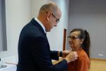 Wręczenie Medalu Pani z szóstej pary
