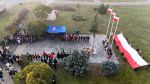 Zebrani mieszkańcy i przedstawiciele pod Pomnikiem Niepodległości w Parku 700-lecia zdjęcie 1