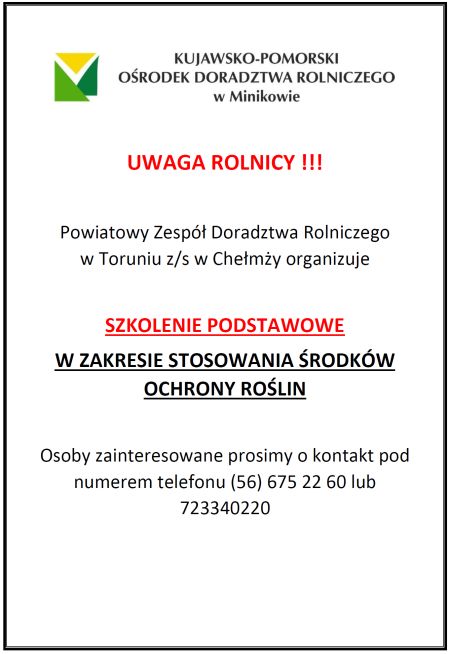 Ogłoszenie