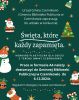Plakat - Gminny konkurs plastyczny "Święta, które każdy zapamięta"