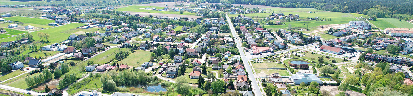 Gmina Czernikowo z lotu ptaka