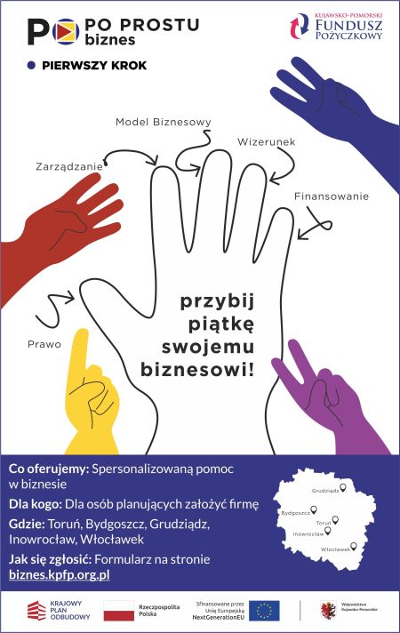 Plakat - Pierwszy Krok-Biznes