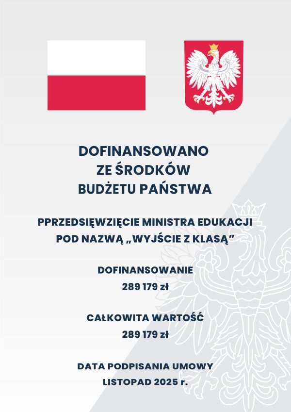 plakat Wyjście z klasą