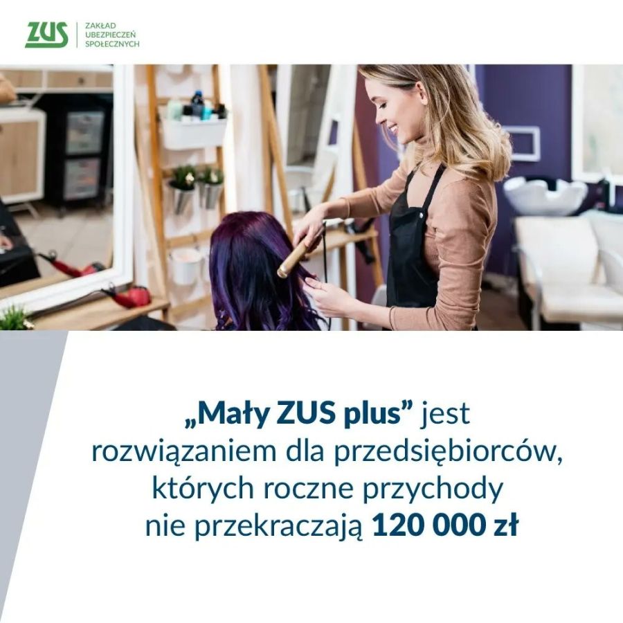 Plakat Mały ZUS plus