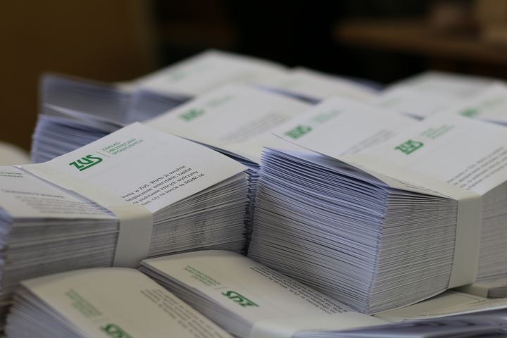 zdjęcie listów ZUS