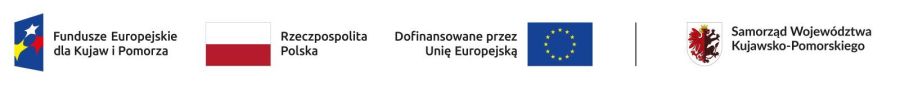 Logo programu Fundusze Europejskie dla Kujaw i Pomorza 2021-2027