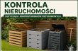 Grafika kontrole nieruchomości, których właściciele zadeklarowali posiadanie przydomowego kompostownika