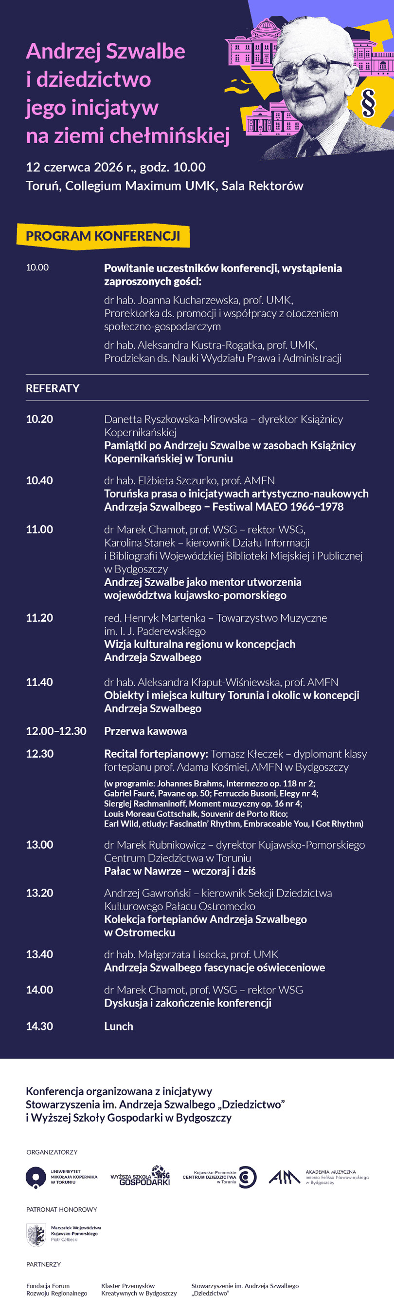 Program wydarzenia