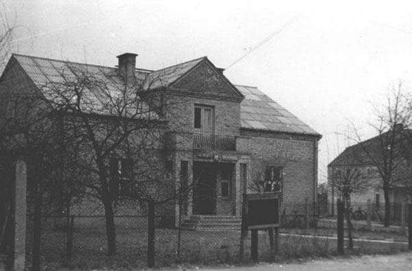 1959 - budynek Urzędu Gminy.