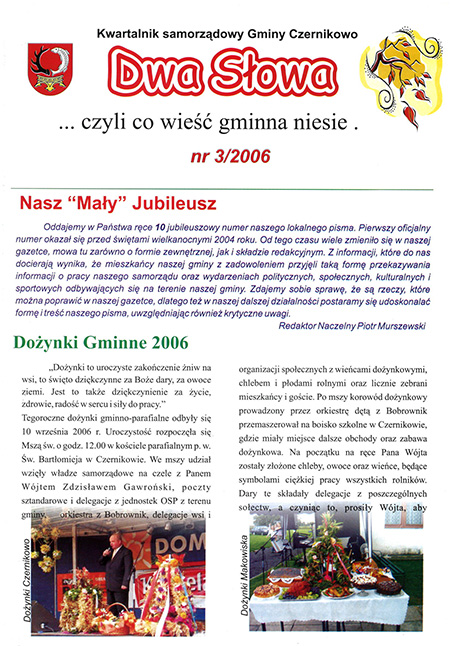 "DWA SŁOWA" Nr 3/2006