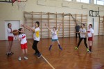 Zawody gminne w mini-koszykówce dziewcząt