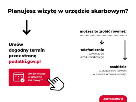 Urząd Skarbowy umów wizytę