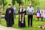 29.08.2021 Odsłonięcie pomnika pamięci zamordowanych chłopów fot. Szymon Zdziebło/tarantoga.pl dla UMWKP.