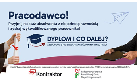 Rekrutacja do projektu „Dyplom i co dalej? Absolwenci z niepełnosprawnościami na rynku pracy”