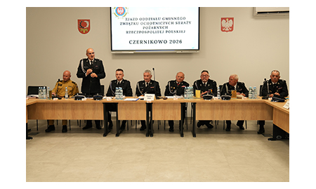 Zjazd Zarządu Oddziału Gminnego Związku Ochotniczych Straży Pożarnych RP w Czernikowie