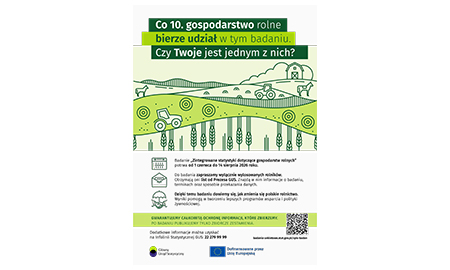 Trwa badanie gospodarstw rolnych prowadzone przez GUS