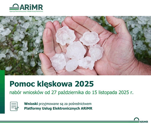 Pomoc klęskowa 2025 dla rolników