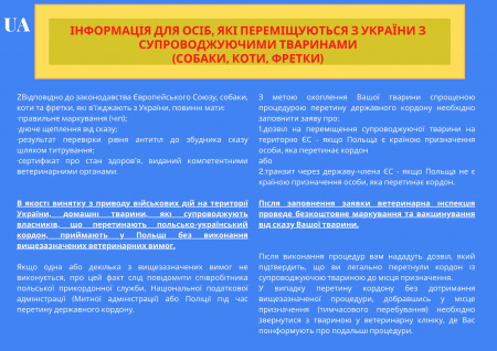 Ulotka informacyjna UA