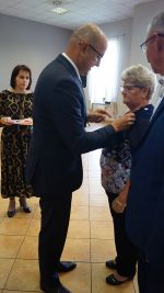 Uroczystość wręczenia odznaczeń „Medalem za Długoletnie Pożycie Małżeńskie”
