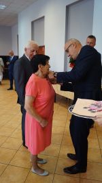 Uroczystość wręczenia odznaczeń „Medalem za Długoletnie Pożycie Małżeńskie”