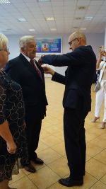 Uroczystość wręczenia odznaczeń „Medalem za Długoletnie Pożycie Małżeńskie”