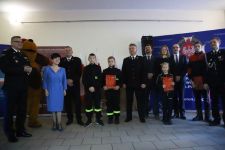 Wręczenie promes dla Młodzieżowych Drużyn Pożarniczych z jednostek OSP z terenu gminy Czernikowo