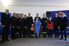 Wręczenie promes dla Młodzieżowych Drużyn Pożarniczych z jednostek OSP z terenu gminy Czernikowo