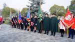 Pozostałe poczty sztandarowe przed Pomnikiem Niepodległości w Parku 700-lecia