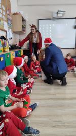 Mikołaja w postaci Wójta Gminy Czernikowo z Uczniami zdjęcie 10