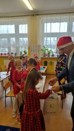 Mikołaja w postaci Wójta Gminy Czernikowo z Uczniami zdjęcie 18