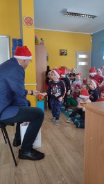 Mikołaja w postaci Wójta Gminy Czernikowo z Uczniami zdjęcie 23