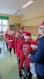 Mikołaja w postaci Wójta Gminy Czernikowo z Uczniami zdjęcie 34