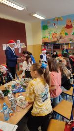 Mikołaja w postaci Wójta Gminy Czernikowo z Uczniami zdjęcie 36