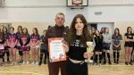 Reprezentantka z SP Mazowsze z pucharem i dyplomem za zajęcie 3 miejsca