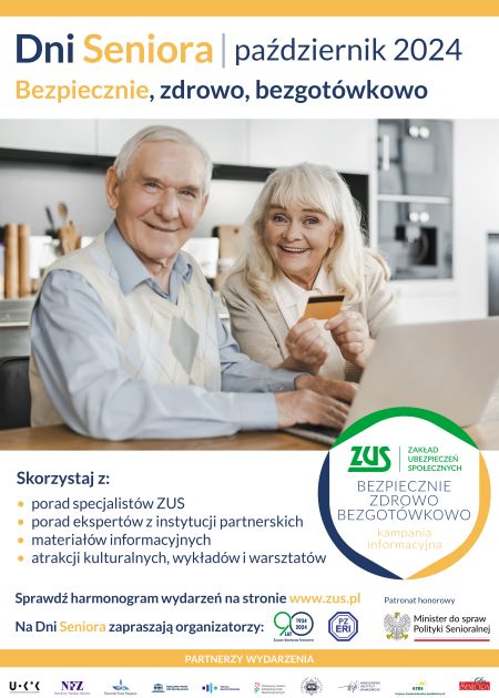 Plakat - Dzień Seniora 2024