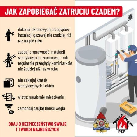 Ulotka informacyjna dotycząca tlenku węgla 18