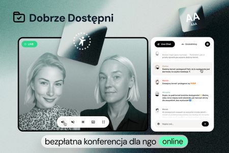 Plakat Konferencja Dobrze Dostępni