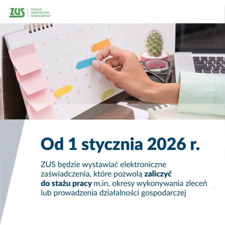 Plakat ZUS