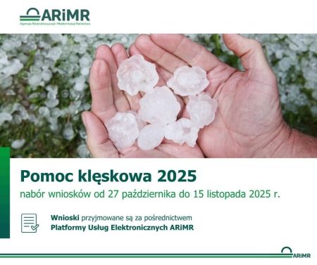 Pomoc klęskowa 2025 nabór od 27.10 do 15.11.2025