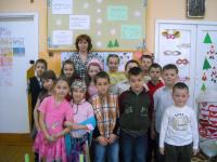 Najlepsi czytelnicy z kl. II w roku szkolnym 2008/2009