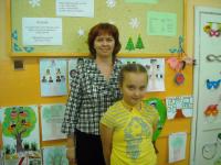 Najlepszy czytelnik - Julia Wasilewska z kl.II w roku szkolnym 2008/2009