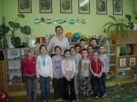 Najlepsi czytelnicy z kl. II w roku szkolnym 2010/2011