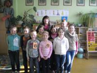 Najlepsi czytelnicy z klasy III w roku szkolnym 2011/2012