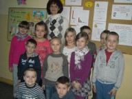 Czytelnicy z klasy II w roku szkolnym 2012/2013